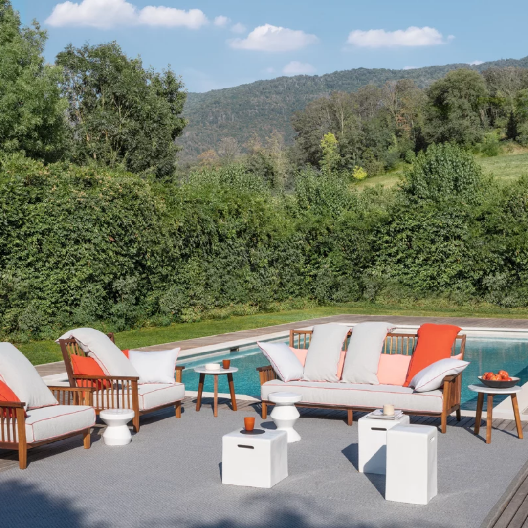 Table d'appoint & Pouf Inout Gervasoni - 3 coloris