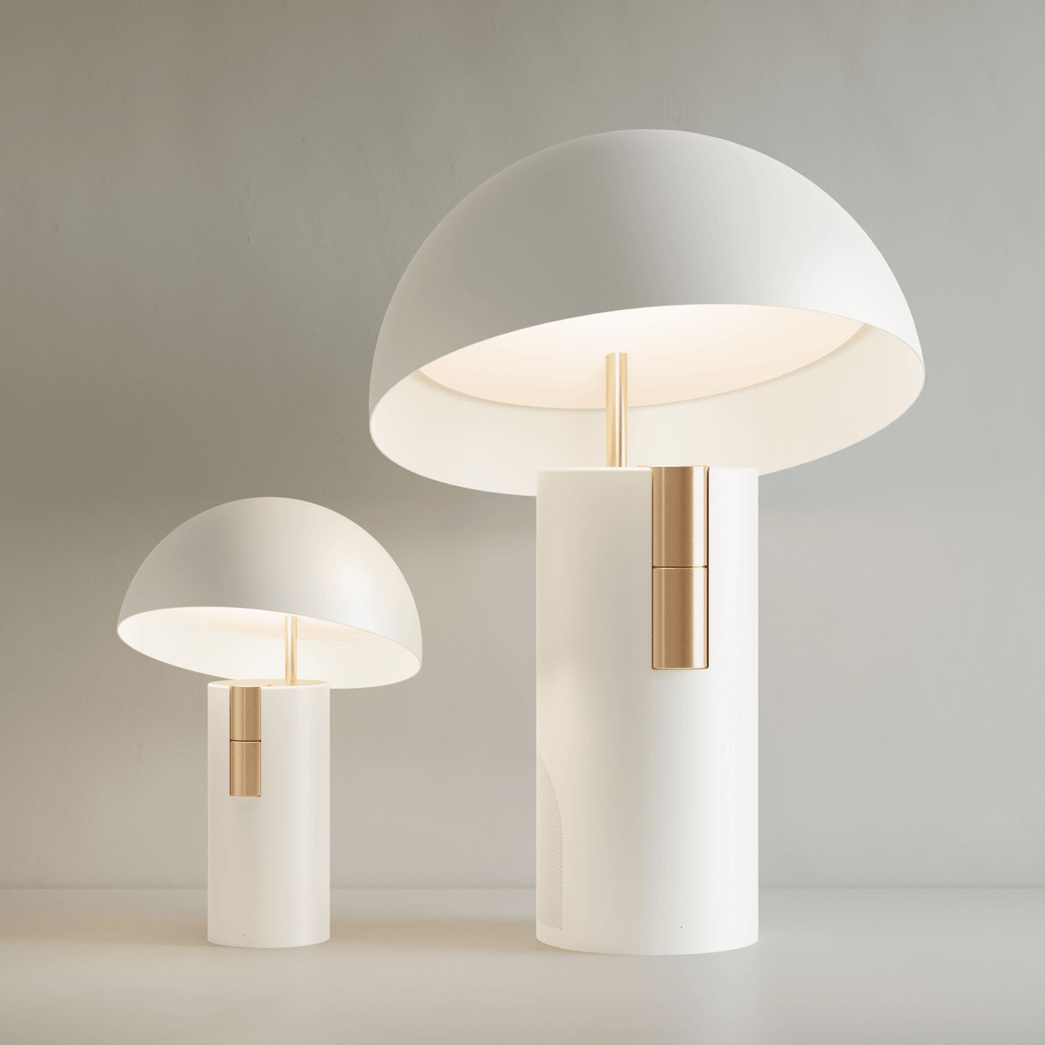 Lampe & enceinte musicale GRANDE ALTO - Jaune Studio - 2 coloris