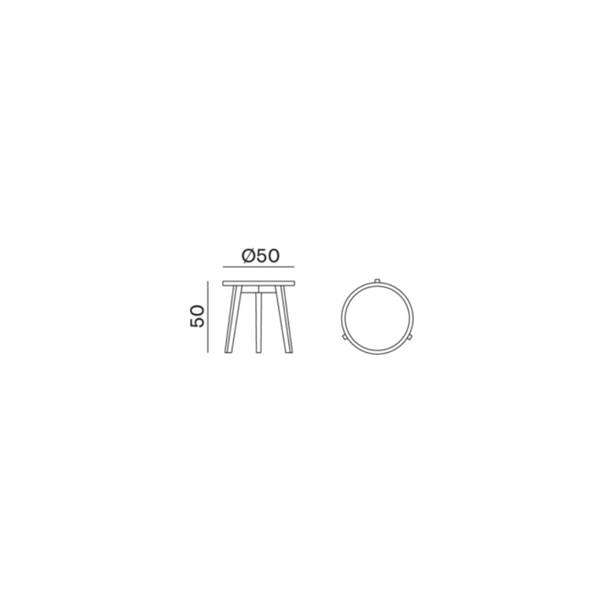 Side Table/Coffee Table Gray - Gervasoni - 6