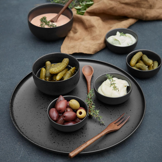 Bol Coppa Kuro 11 cm noir mat Asa Sélection vue de face