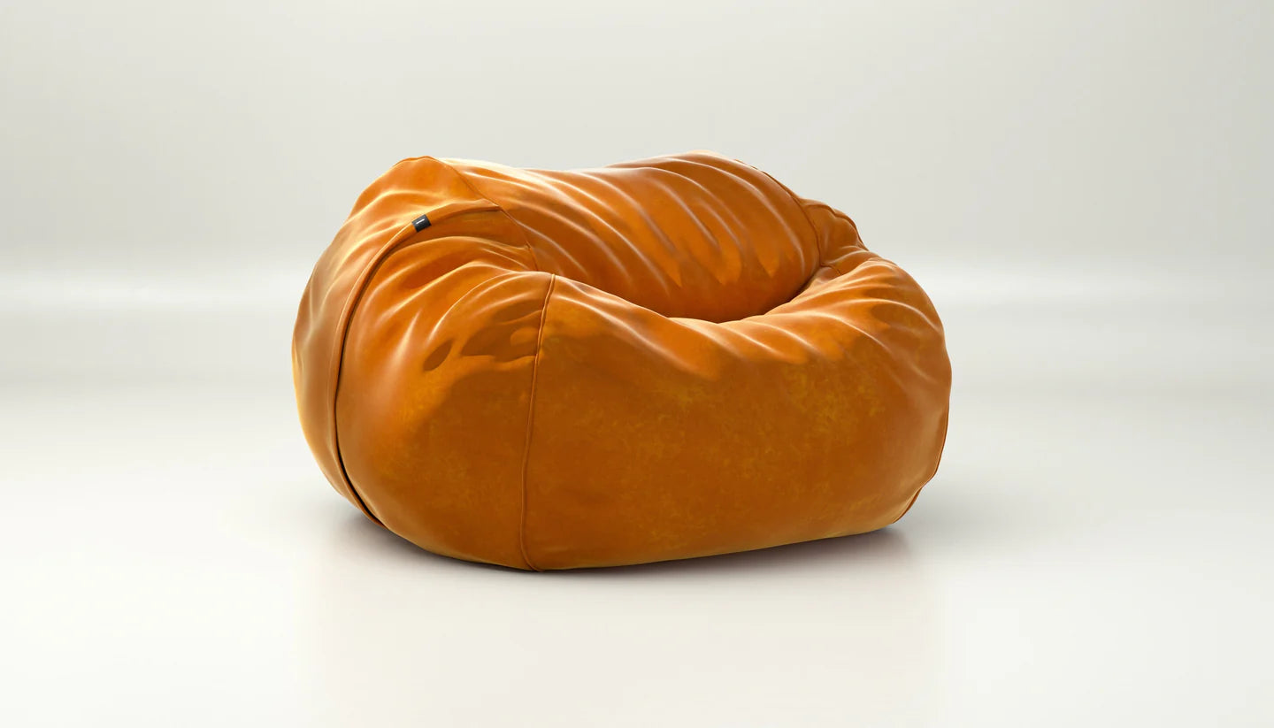 Pouf lounge Vetsak Memory Foam hybride vue 3D