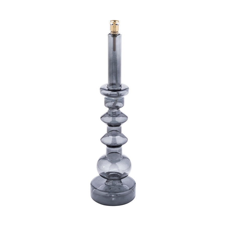 Oil lamp Smoked grey Chandelier L - Brass - Peri Living