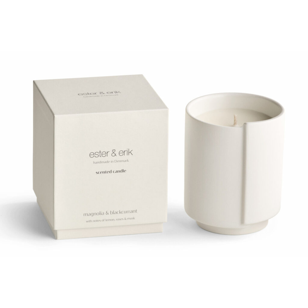 Magnolia & Blackcurrant Candle - Ester & Erik