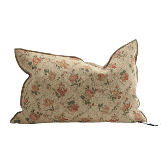 Coussin rectangulaire 40x60 Wabi Jar couleur orgeat Maison de Vacances design haut de gamme