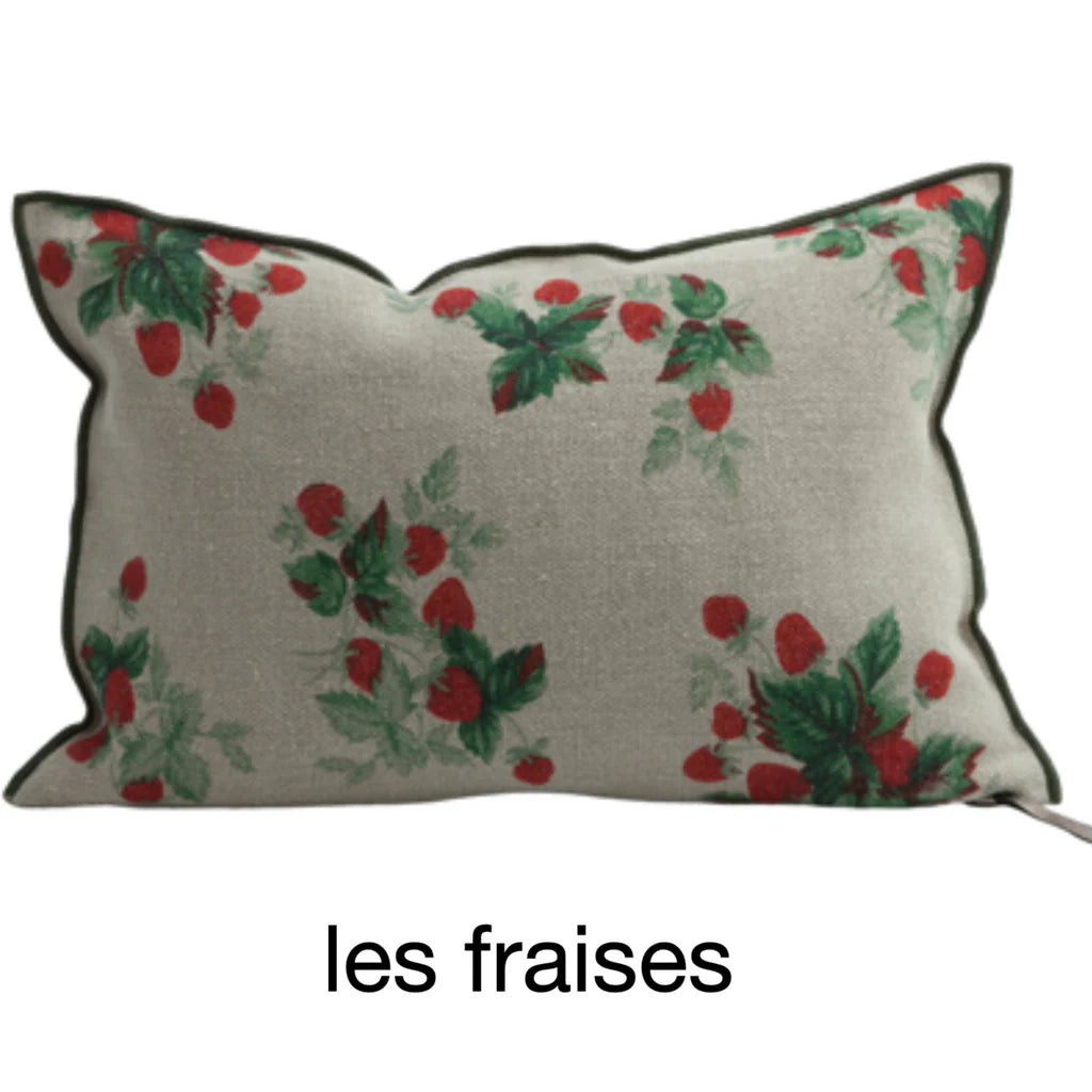 Coussin 40-60 Wabi Fraise - Maison de Vacances