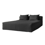 Méridienne premium pour jardin et terrasse avec housse polyamide anti-UV