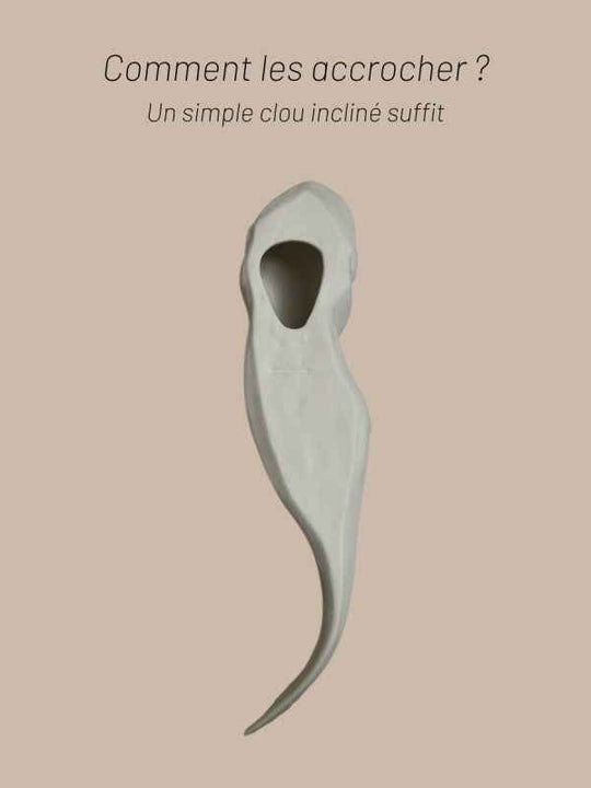 Objet décoration marin en céramique bleue artisanale Monochromic