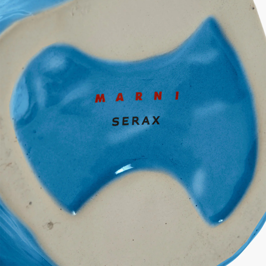 Vase Owl S – Bleu - After Midnight par MARNI pour Serax