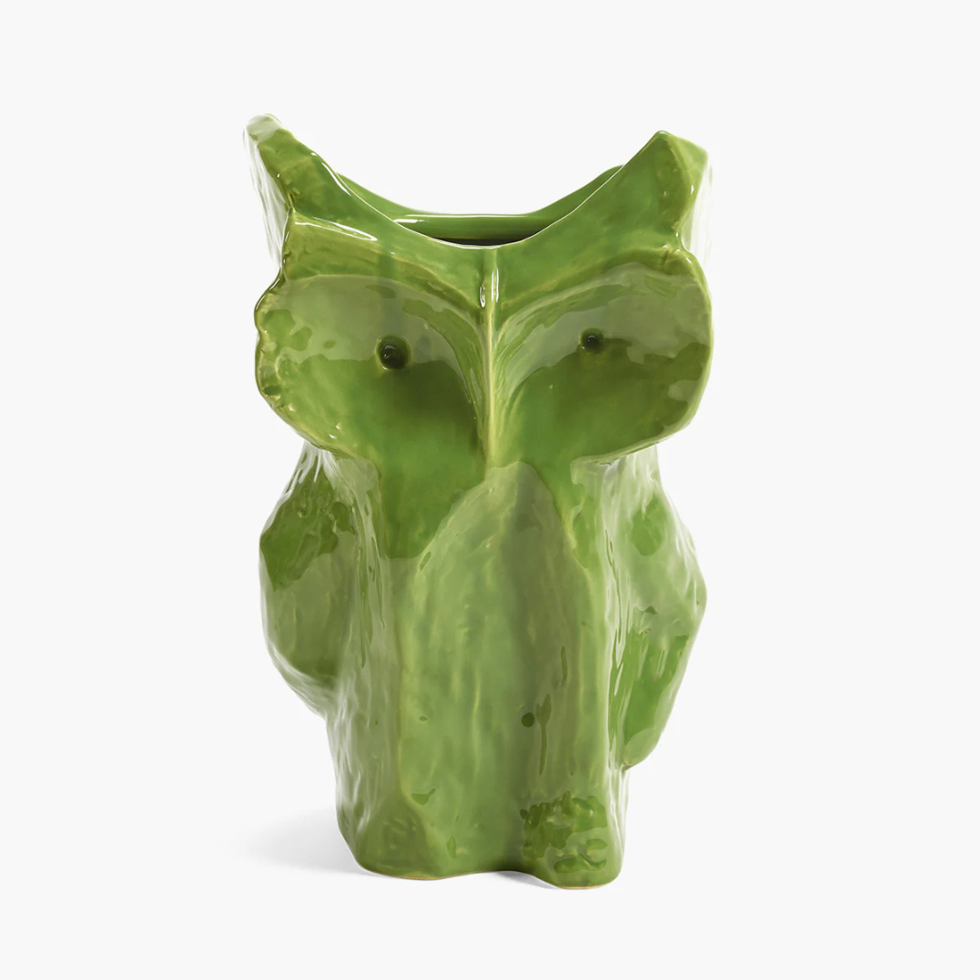 Vase Owl L – Vert - After Midnight par MARNI pour Serax