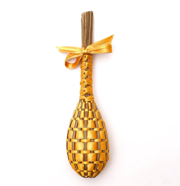 Mustard Satin Lavender Sachet