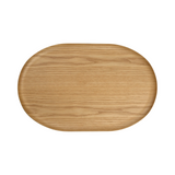 Plateau ovale lisse finition naturelle bois premium Asa Sélection