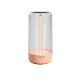 Lampe à poser Sompex Pulse abricot en plastique haute qualité avec technologie LED innovante et batterie rechargeable