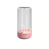 Design contemporain de la lampe de table Pulse Sompex rose avec technologie LED innovante