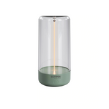 Lampe à poser design Pulse couleur vert olive, technologie LED innovante Sompex