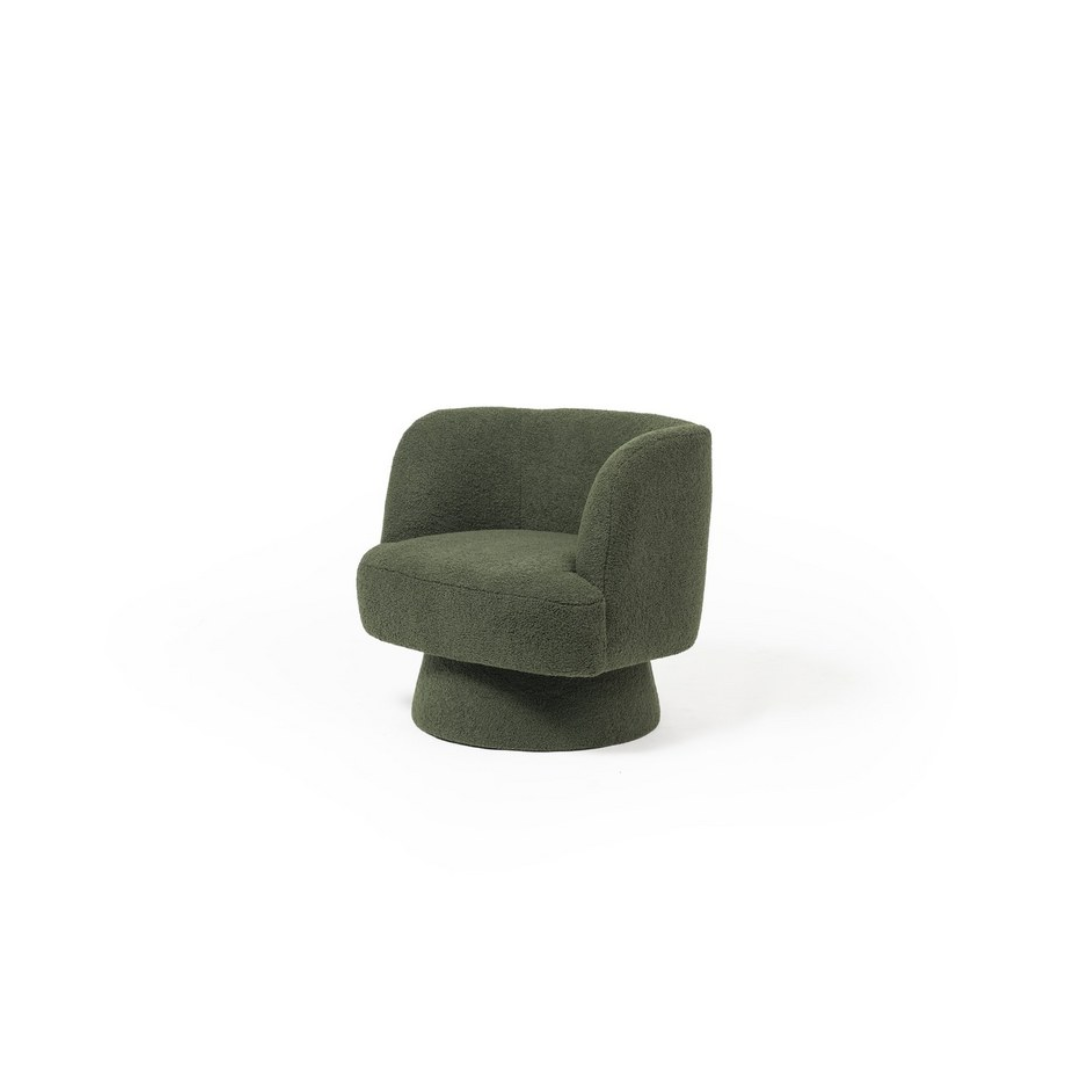 Fauteuil Gali Ralph M design épuré avec assise généreuse et piètement discret