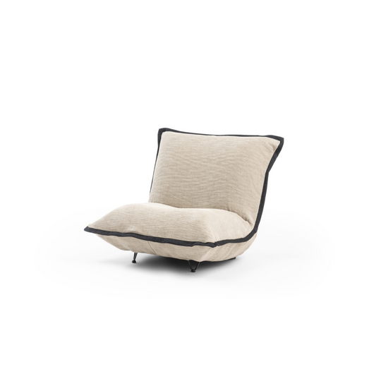 Fauteuil Moia Ralph M design contemporain minimaliste avec lignes épurées