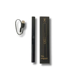Briquet rechargeable Peri Living noir avec technologie arc électrique pour allumer bougies et lampes à huile