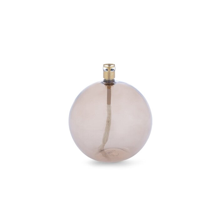 Lampe à huile ronde M - Laiton Champagne - Peri Living