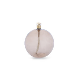 Lampe à huile ronde M - Laiton Champagne - Peri Living