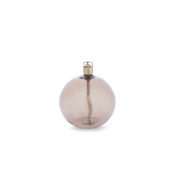 Lampe à huile ronde S - Laiton Champagne - Peri Living - 1