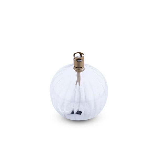 Lampe à huile ronde S - Laiton Ciselée - Peri Living - 1