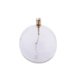 Lampe à huile ronde L - Laiton Martelée - Peri Living