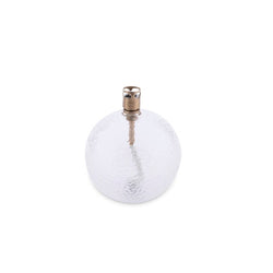 Lampe à huile ronde S - Laiton Martelée - Peri Living