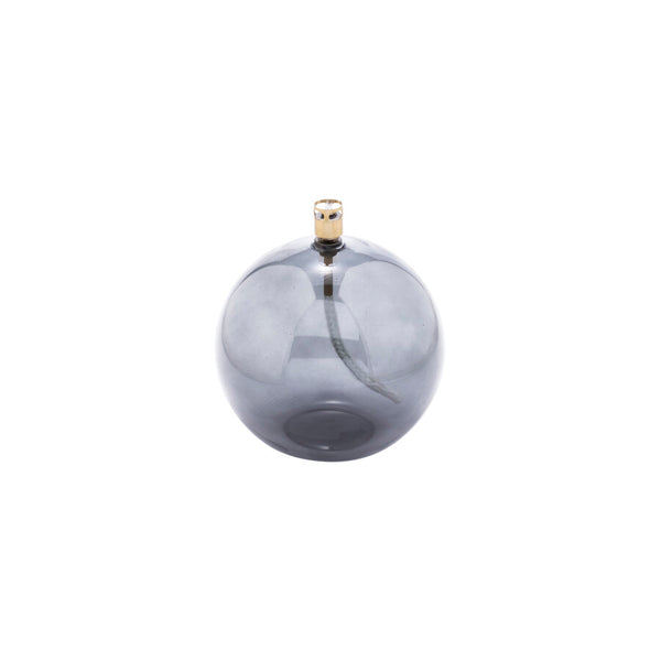 Lampe à huile ronde L - Laiton Smoke - Peri Living - 1