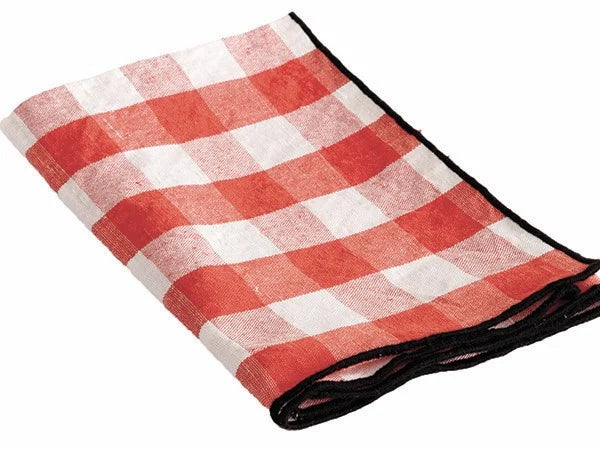 Serviette Vichy Capucine - Maison de Vacances