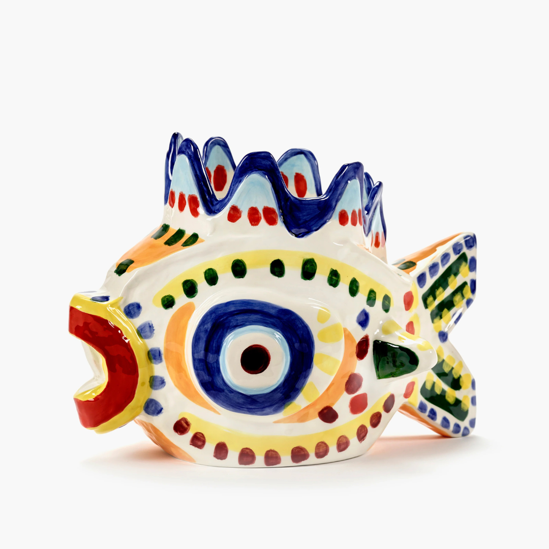 Vase Mix Sicily 01 Ottolenghi Serax vue de face couleurs éclatantes