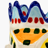 Vase céramique artisanale Mix Sicily palette méditerranéenne vibrante