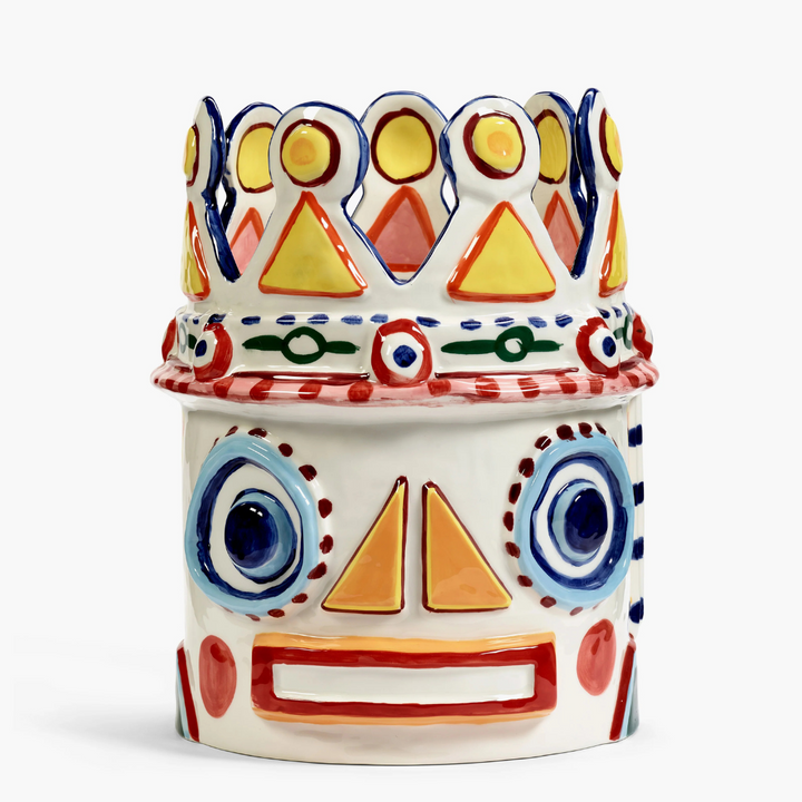 Vase Mix Sicily 02 Ottolenghi Serax multicolore peint à la main