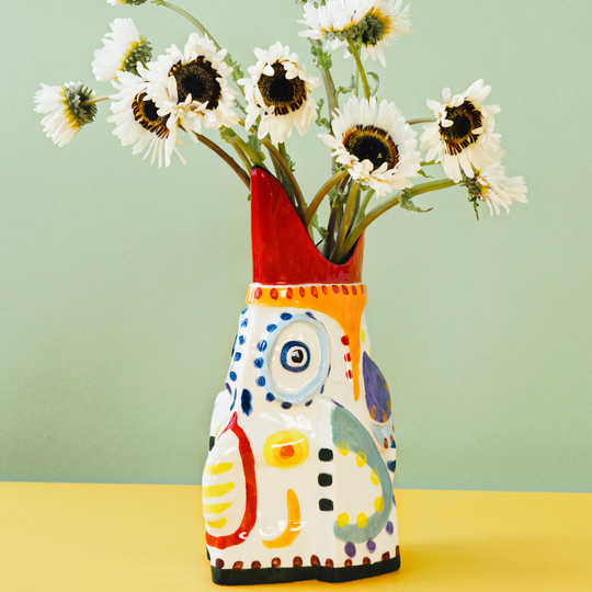 Vase sculptural Mix Sicily collection Serax collaboration Yotam Ottolenghi pièce décoration artistique