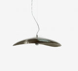 Lampe suspendue moderne Silver 95 par Paola Navone finition chrome épurée