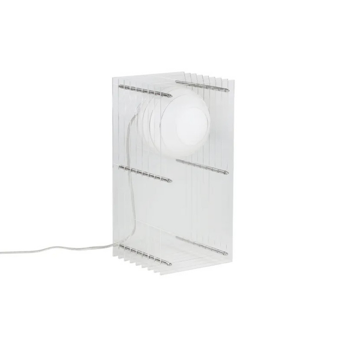 Lampe à poser Lop - Small Rectangle Transparent - Bang