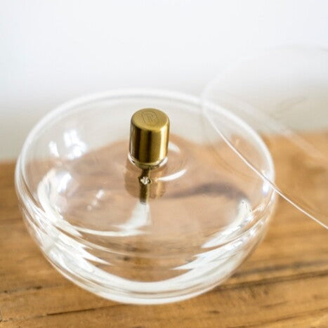 Capuchon bouchon laiton brossé Peri Living accessoire extincteur de bougie premium