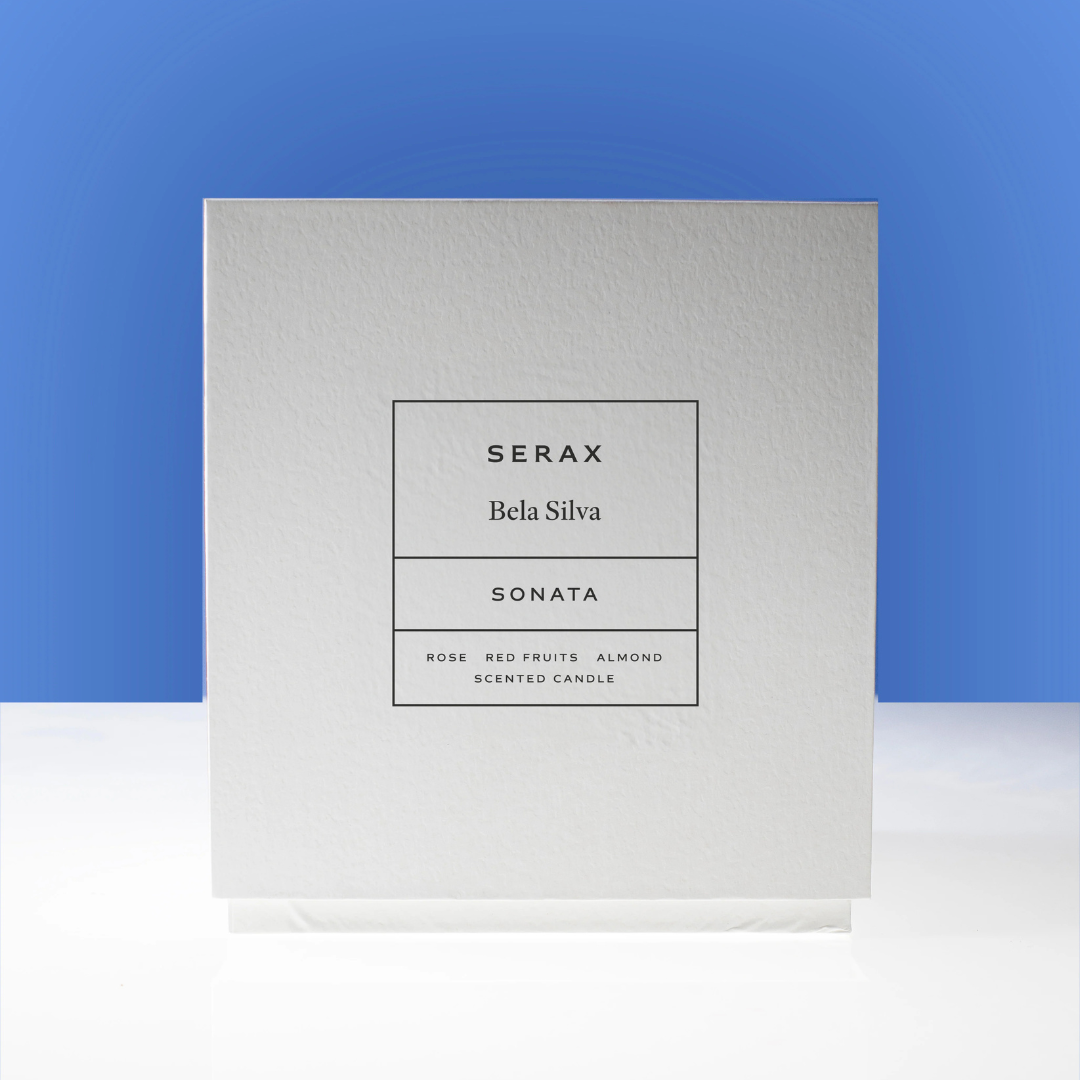 Bougie parfumée “Sonata” Medium – Green – Serax x Bela Silva