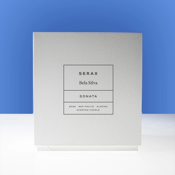 Bougie parfumée “Sonata” Medium – Green – Serax x Bela Silva - Maison Archibald