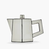 Théière design Serax Carte Blanche vue complète finition artisanale premium