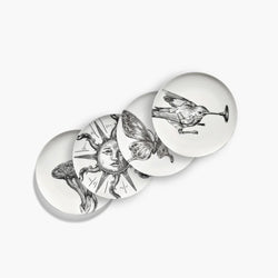 Lot de 4 petites assiettes Unity - Collection Tomorrowland - Serax