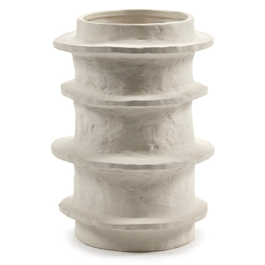 Cache-pot Molly 03 S beige Serax avec forme organique et finition mate, idéal pour petite plante