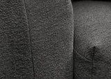 Sofa Vetsak Set 02 en Loop Loop Anthracite, silhouette architecturale et texture noble, Maison Archibald France.