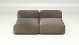 Sofa Vetsak Set 01 en boucle Loop Loop Taupe, ton neutre et design contemporain, Maison Archibald Paris.
