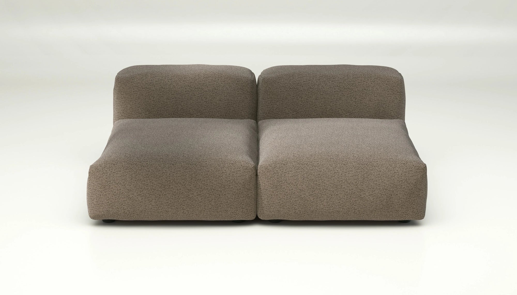 Sofa Vetsak Set 01 en boucle Loop Loop Taupe, ton neutre et design contemporain, Maison Archibald Paris.