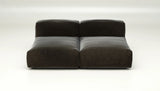 Canapé Vetsak Set 01 en Suave Anthracite, design minimaliste et durable, Maison Archibald Paris.