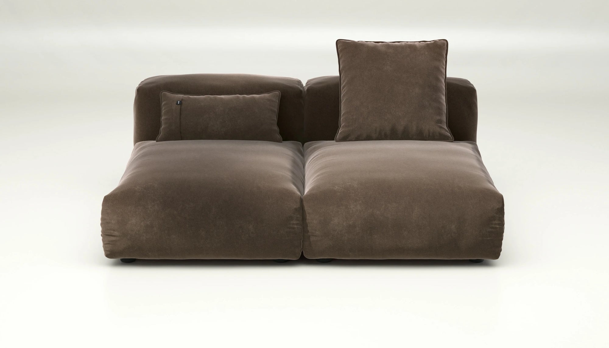 Sofa Vetsak Set 01 en Suave Espresso, élégance profonde et confort supérieur, Maison Archibald.