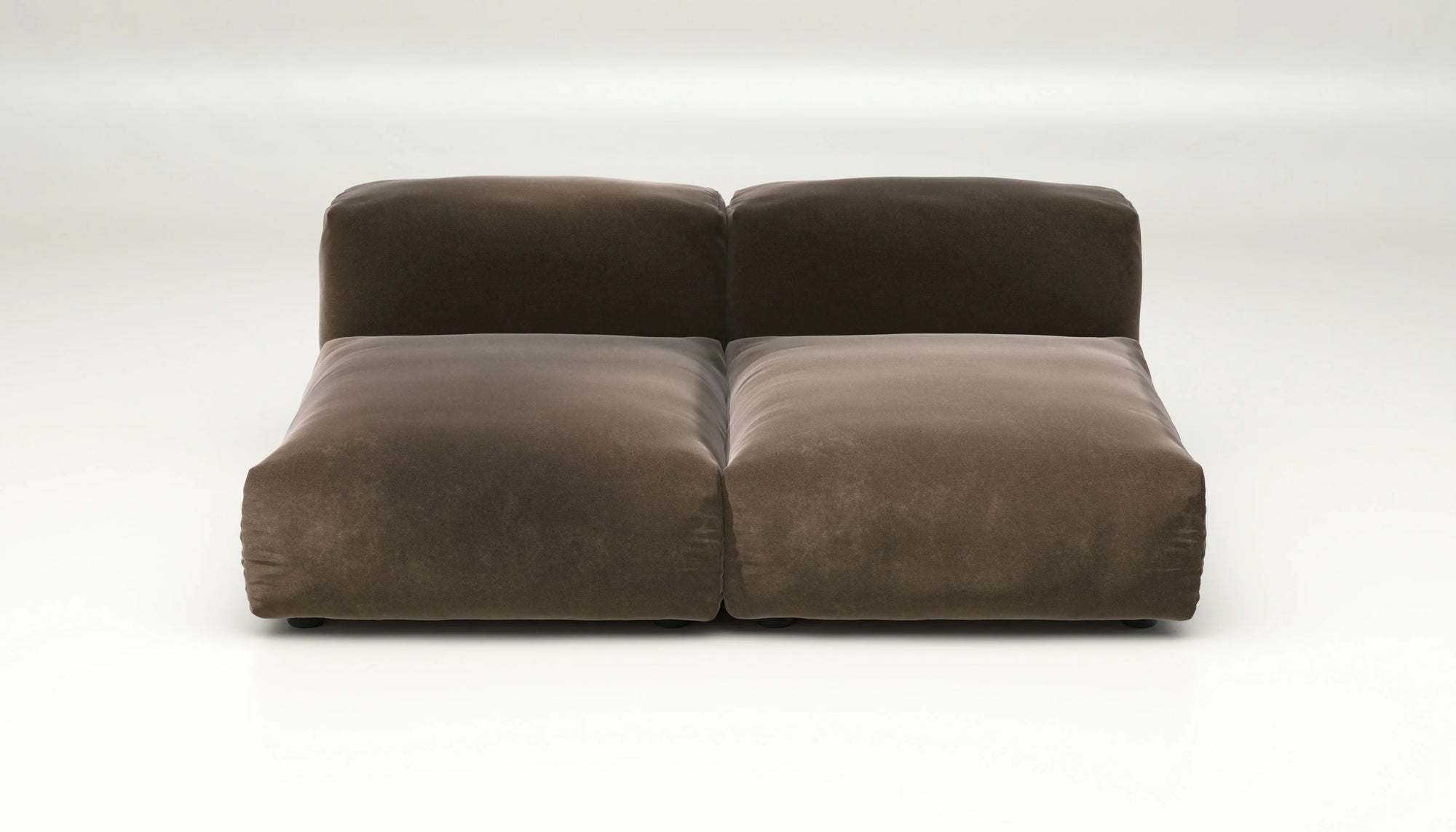 Sofa Vetsak Set 01 en Suave Espresso, élégance profonde et confort supérieur, Maison Archibald.