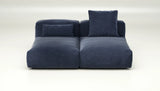 Canapé Vetsak Set 01 en Suave Navy, bleu profond et allure moderne, Maison Archibald Rennes.