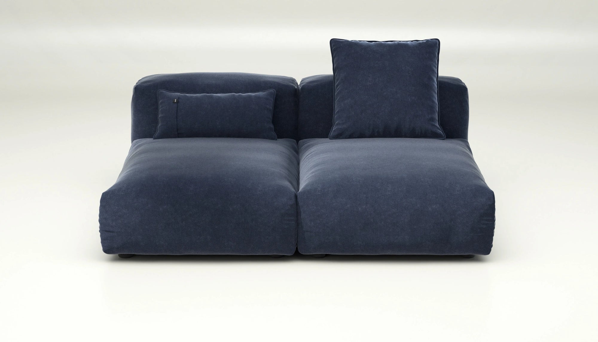 Canapé Vetsak Set 01 en Suave Navy, bleu profond et allure moderne, Maison Archibald Rennes.