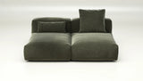 Sofa Vetsak Set 01 en Suave Pine, une teinte naturelle et apaisante, Maison Archibald France.